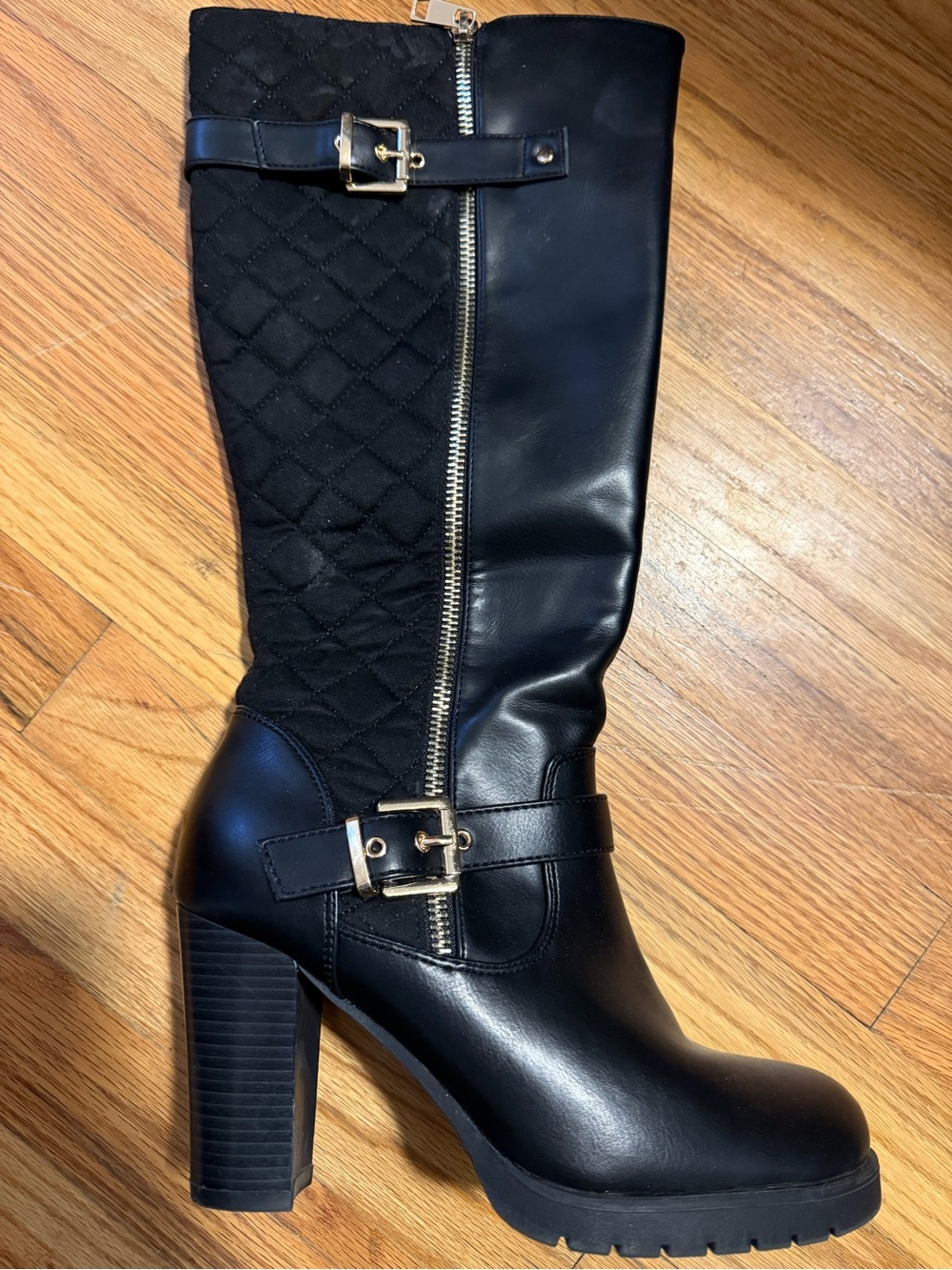 MySoft Women’s Chunky heeled boots